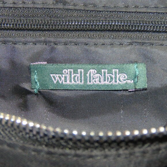 Wild Fable Black 1/2 Moon Shape Zip Top Adjustable Fanny Pack Belt Shoulder Bag - Picture 4 of 16